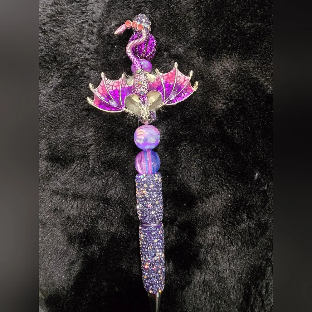Mystical Purple Dragon Pen